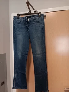3×1 NYC JEANS BLUE Zippers Accent cotton Spandex Pockets W27 - Picture 1 of 6