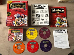 Printmaster deluxe version 7 PC Big Box carton - Imagen 1 de 2