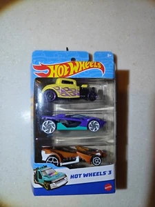 Hot Wheels 3er Pack verschiedene Hot Wheels Fahrzeuge K5904, sealed, WhoooAA Serie - Bild 1 von 2