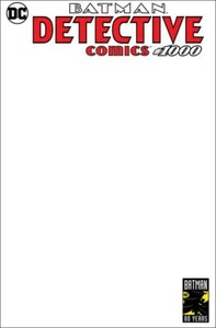 Blank BATMAN DETECTIVE #1000 Convention Sketch Variant FAST SHIP  - Picture 1 of 3