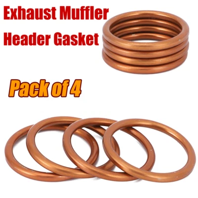 For Honda V65 Sabre ST1300 CBR600RR CB 650 CB 900F Exhaust Muffler Header Gasket - Image 1 of 4