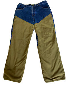 Field & Stream Herren Hunt Jeans mit nationalem Redbone Coonhound Ass'N Aufnäher Gr.36W 