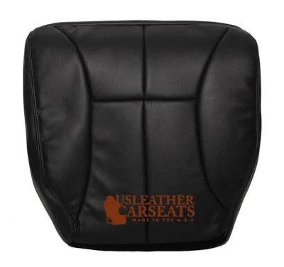 Cubierta de asiento de cuero sintético gris oscuro para parte inferior del conductor Dodge Ram 1998 1999 Foto 1 de 4