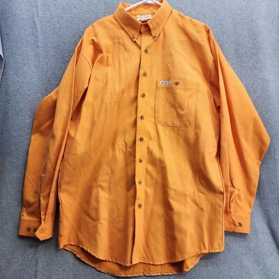 Camisa Naranja Vintage Mo Betta Sevens Collection Western Rodeo Grande Hecha en EE. UU. Foto 1 de 4