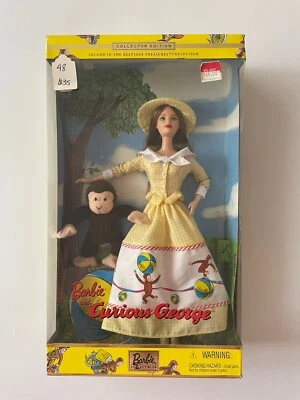 Barbie 2000  Barbie and the curious George Fabriqué en Indonésie** - Imagen 1 de 4