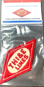 Terre Haute Indianapolis & Eastern Railroad Historical Patch - Picture 1 of 1