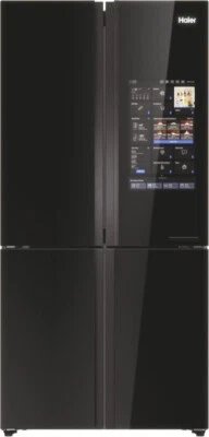 Frigorifero Americano Side by Side 586 lt Cl F No Frost Nero HCW9919FSGB Haier - Immagine 1 di 4