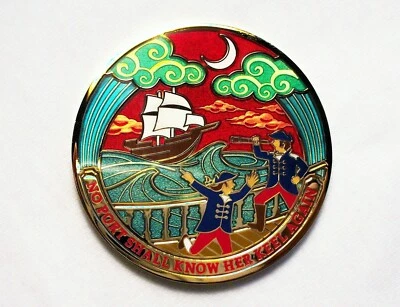 Compass Rose 2012 - Kilimanjaro - Pol. Acabado dorado - Geocoin nuevo sin activar Foto 1 de 2