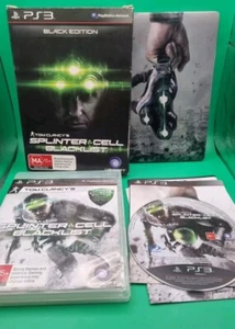 Tom Clancy's Splinter Cell Blacklist Black Edition | PS3 Game Steelbook VGC - Bild 1 von 12