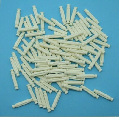 100 K'nex Rod 32mm Blanco Repuesto Pieza Plástico 90951 Foto 1 de 2