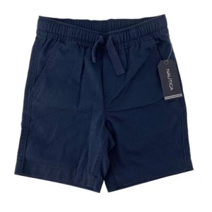 Boys NAUTICA Navy Drawstring Cotton Blend Shorts Size M/M/M (5) - Picture 1 of 8