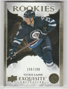 2016 16-17 Exquisite Collection Gold Rookies #R25 Patrik Laine 196/199 - Picture 1 of 2