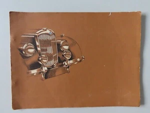 Folleto de ventas de automóviles Riley 1947 de 1,5 litros, recuerdos publicitarios de concesionarios de automóviles del Reino Unido - Imagen 1 de 9