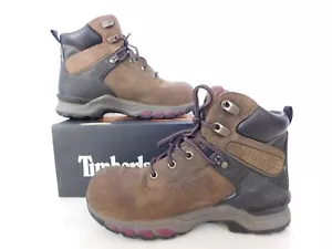 Timberland PRO Women's Hypercharge 6" Composite Toe Boots sz 7 M Brown Leather - Picture 1 of 5
