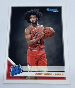 2019-20 DONRUSS COBY WHITE RATED ROOKIE CHICAGO BULLS #206 - Picture 1 of 2