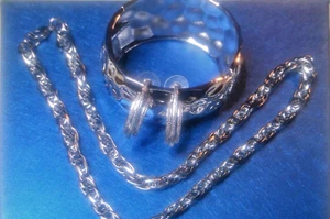 Fashion Jewelry Necklace, Bracelet and Earrings - Picture 1 of 2