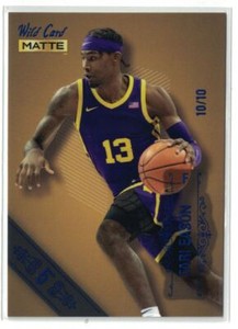 2022-23 Wild Card Matte Gold Tari Eason 5 Stripe #10/10