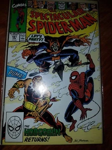 The Spectacular Spider-Man #161 1990 Marvel Hobgoblin Puma - Foto 1 di 4