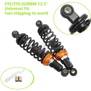 320mm 12.5'' Rear Air Shock Absorbers Suspension For Honda XL185 125 Harley BMW - Foto 1 di 10