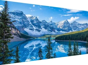 5D Diamond Art Painting Mountain, Large Diamond Painting Kits for Adults,Diy Ful - Picture 1 of 12