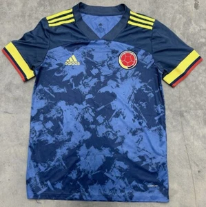 Adidas Colombia 2020-2021 Away Furbol Soccer Jersey Size L Adult Aeroready - Picture 1 of 6