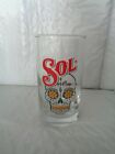 Sol - Flower Skull - Cerveza - Mexico - Small Beer Glass