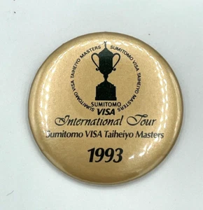 1993 Sumitomo Visa Taiheiyo Masters International Tour Golfturnier Abzeichen Pin - Bild 1 von 7