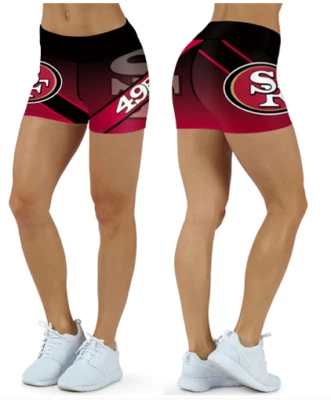 San Francisco 49ers Women's Shorts Size 0/2 - 12/14 - Image 1 of 4