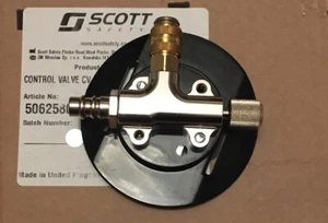 Scott Safety Control Valve CV Only Compressed Airline BA Kemira Promask Combi - Picture 1 of 9