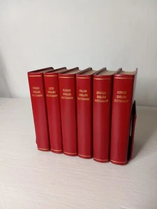 Vintage Collins Gem Russian Latin German Italian French Spanish Dictionary Set - Picture 1 of 6