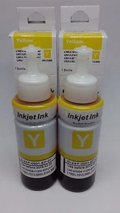 200ml Bulk Refill Ink Yellow for Epson Compatible L800 L801 L220 L310 L805 L810 - Picture 1 of 1