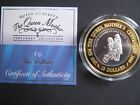 Fiji 2000 Queen Mother Centenary series Gold plated Sterling silver Proof $10