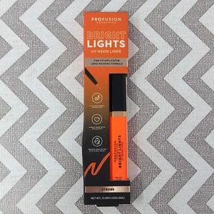 Profusion Cosmetics Luci Luminose Liquido Eyeliner Strobo UV Neon Liner Arancione - Foto 1 di 7