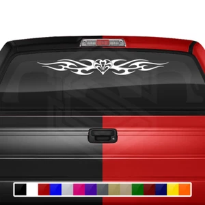 116-03 HEART Windshield Decal Window Sticker Vinyl Graphic Tribal Heart Car SUV - Bild 1 von 8
