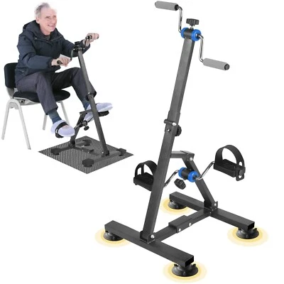 Ejercitador de pedales de brazos y piernas para personas mayores - Ejercitador de pedales sentado para... Envío rápido Foto 1 de 4