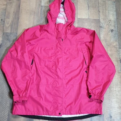 Vintage L.L. Bean Shell Windbreaker Jacket Womens 2XL Pink - Image 1 of 4
