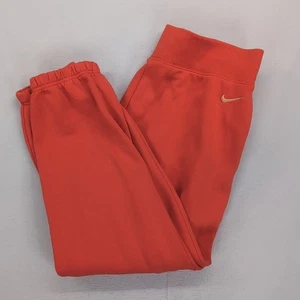 Nike Athletic Department Tracksuit Pants Long Orange DrawString Athletics L Mens - Picture 1 of 13