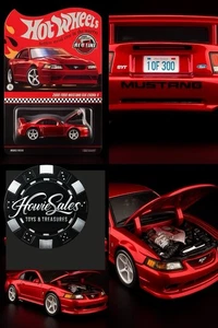 Vorverkauf Hot Wheels RLC 2000 Ford Mustang SVT Cobra R Premium Spectraflame Red - Bild 1 von 9