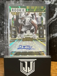 Boleto de novato Panini Contenders 2024 automático Decamerion Richardson láser verde - Imagen 1 de 1
