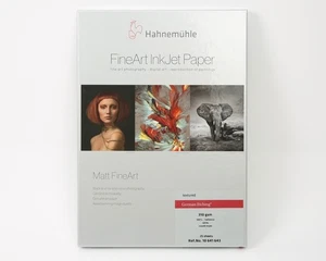 Hahnemuhle German Etching 310gsm Matt FineArt Paper A4 210x297mm 25 Sheets - New - Picture 1 of 3