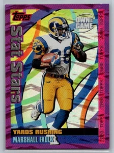 2000 Topps Chrome - Own the Game Marshall Faulk #OTG10 - Picture 1 of 2