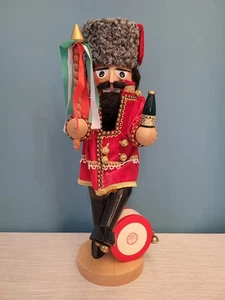 Vintage Steinbach 16" Der tanzende ungarische Nussknacker spielt Musik - Bild 1 von 10