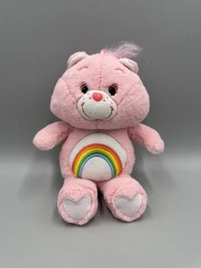 Care Bears rosa Cheer Bear Regenbogen Plüschtier 10 Zoll Stofftier 2018 DETAILS LESEN - Bild 1 von 9