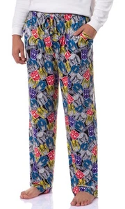 Transformers Men's Tossed Print Autobots Adult Sleep Lounge Pajama Pants - Picture 1 of 4