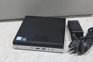 HP ProDesk 600 G3 DM Mini Desktop i5-6500T 2.5GHz 8GB RAM 256GB SSD, WiFi Win 10 - Afbeelding 1 van 12