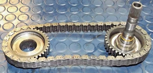 TH125 TRANSMISSION CHAIN & SPROCKET SET 84 85 86 87 88 PONTIAC FIERO 2.8 L. V6 - Picture 1 of 2