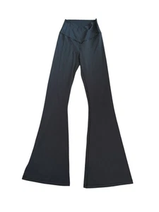 OFFLINE by Aerie Women’s Real Me High Waisted Crossover Flare Leggings Gray M - Picture 1 of 4