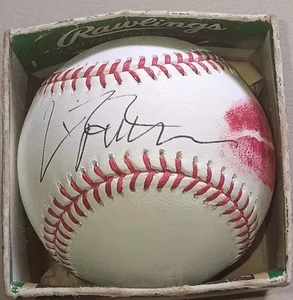 LIZZ TAYLER PORN ADULT FILM STAR SIGNED AUTOGRAPHED MLB BASEBALL KISS PRINT COA - Picture 1 of 3