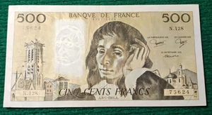 Billet France Pascal - 500 FRANCS - 8.1.1981 Fay 71 - TTB - Imagen 1 de 2