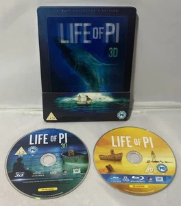Life of Pi 3D - Limited Edition 2 Disc Steelbook Blu-ray 3D + - Picture 1 of 5